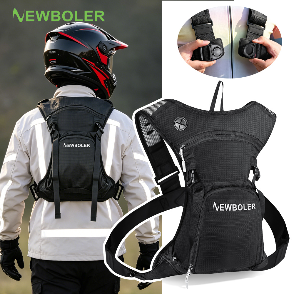 Mountain Biking Hydration Pack - Zaino idrico NEWBOLER 8L per moto,