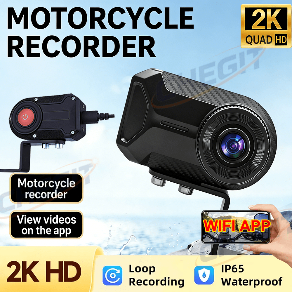 Mountain Biking Helmet - Nuova Dash Cam 2K HD per