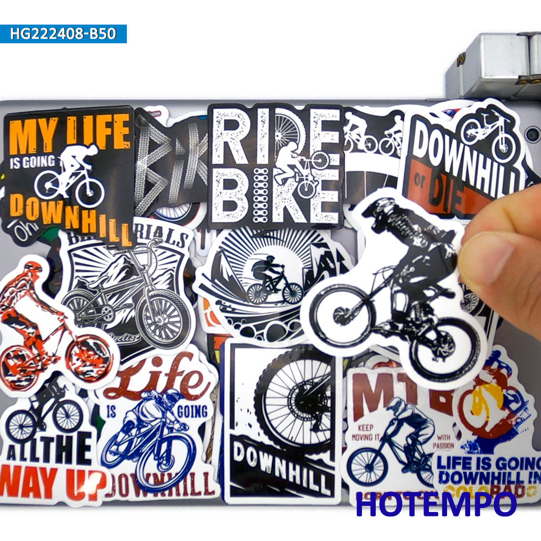 Mountain Biking A Sport - 50 pezzi, Andare in mountain bike,