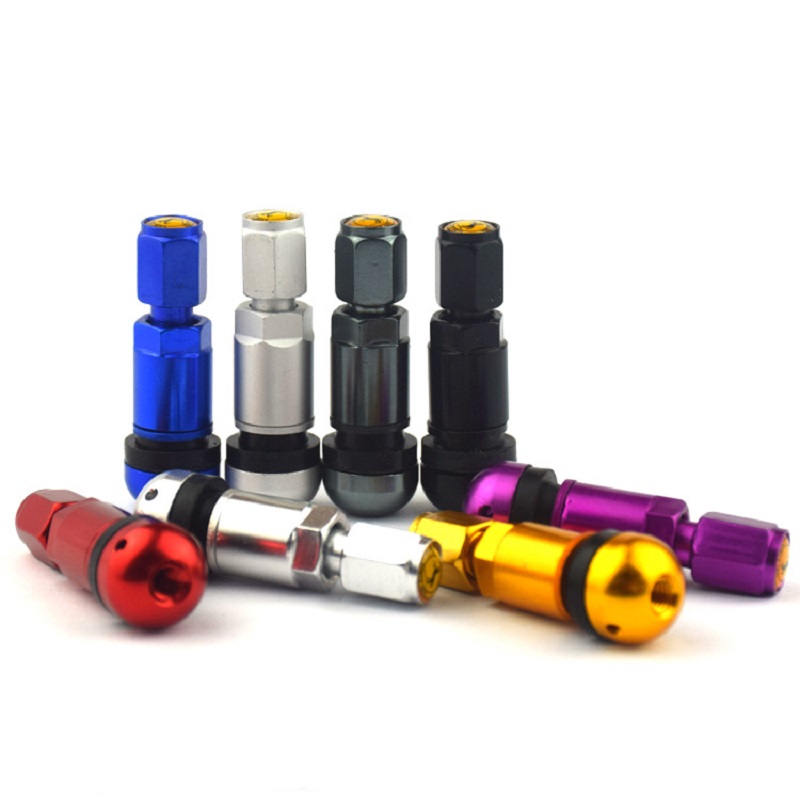 Tubeless Valve Core - 4 pz Universale In Lega di