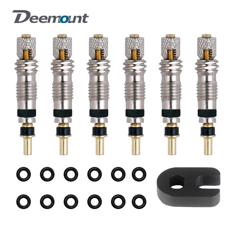 Tubeless Valve Core - Deemount Presta Nucleo della valvola Ottone