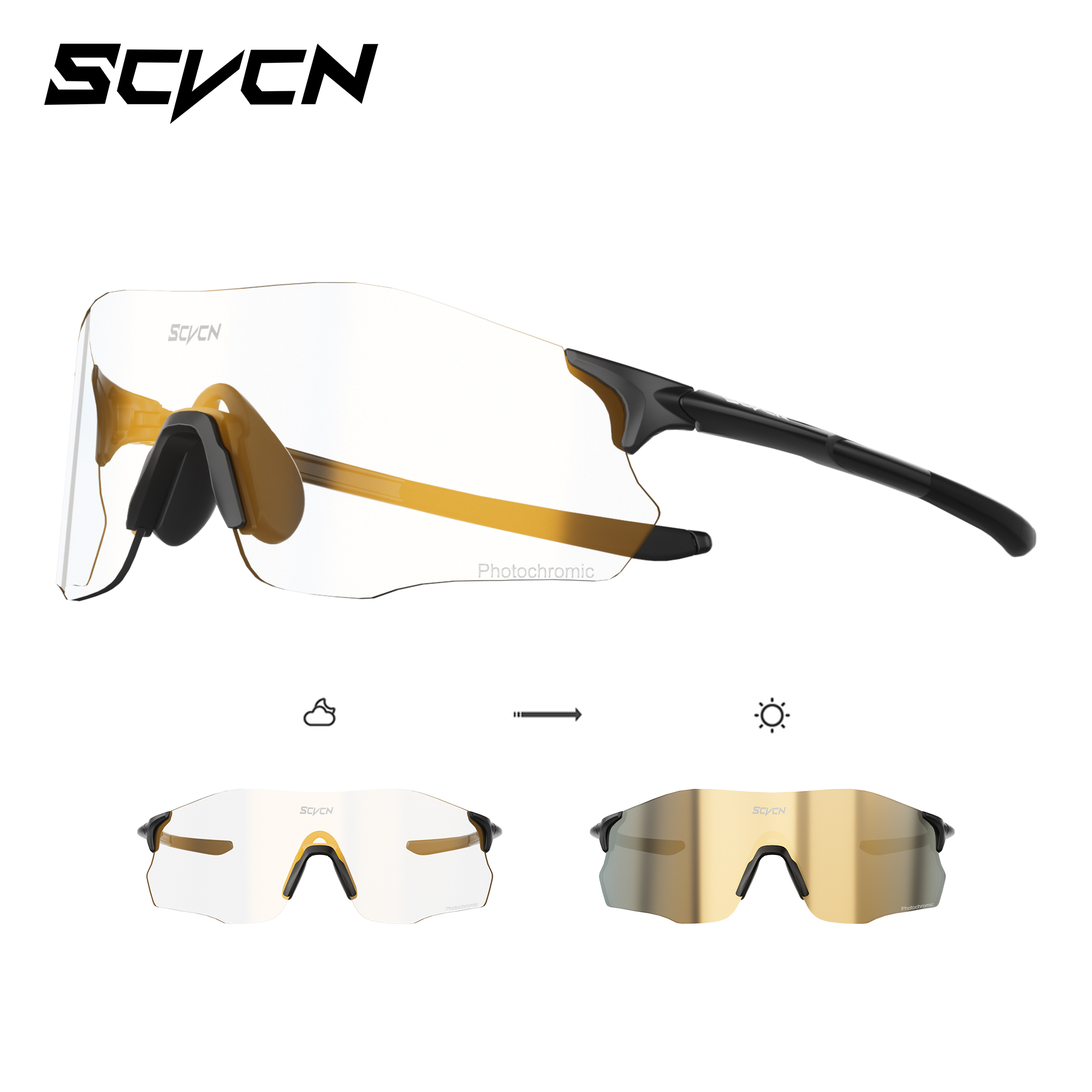 SCVCN Occhiali da sole fotocro - Mountain Biking A Sport recensione e prezzo