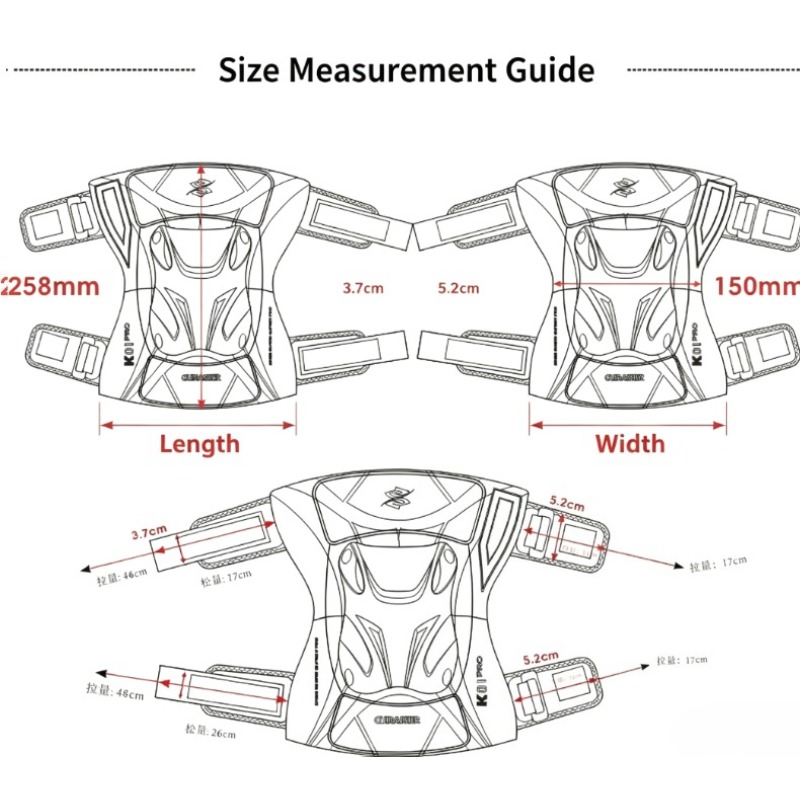2 Pezzi Ginocchiere per Moto A - Mountain Biking Knee Pads recensione e prezzo