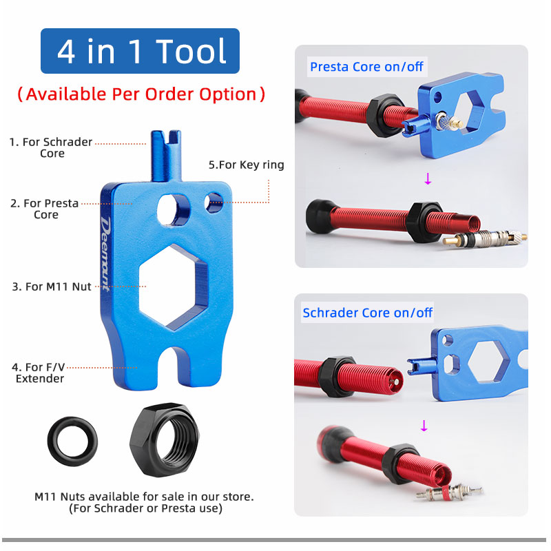 Valvole Presta per cerchione i - Tubeless Valve Core recensione e prezzo