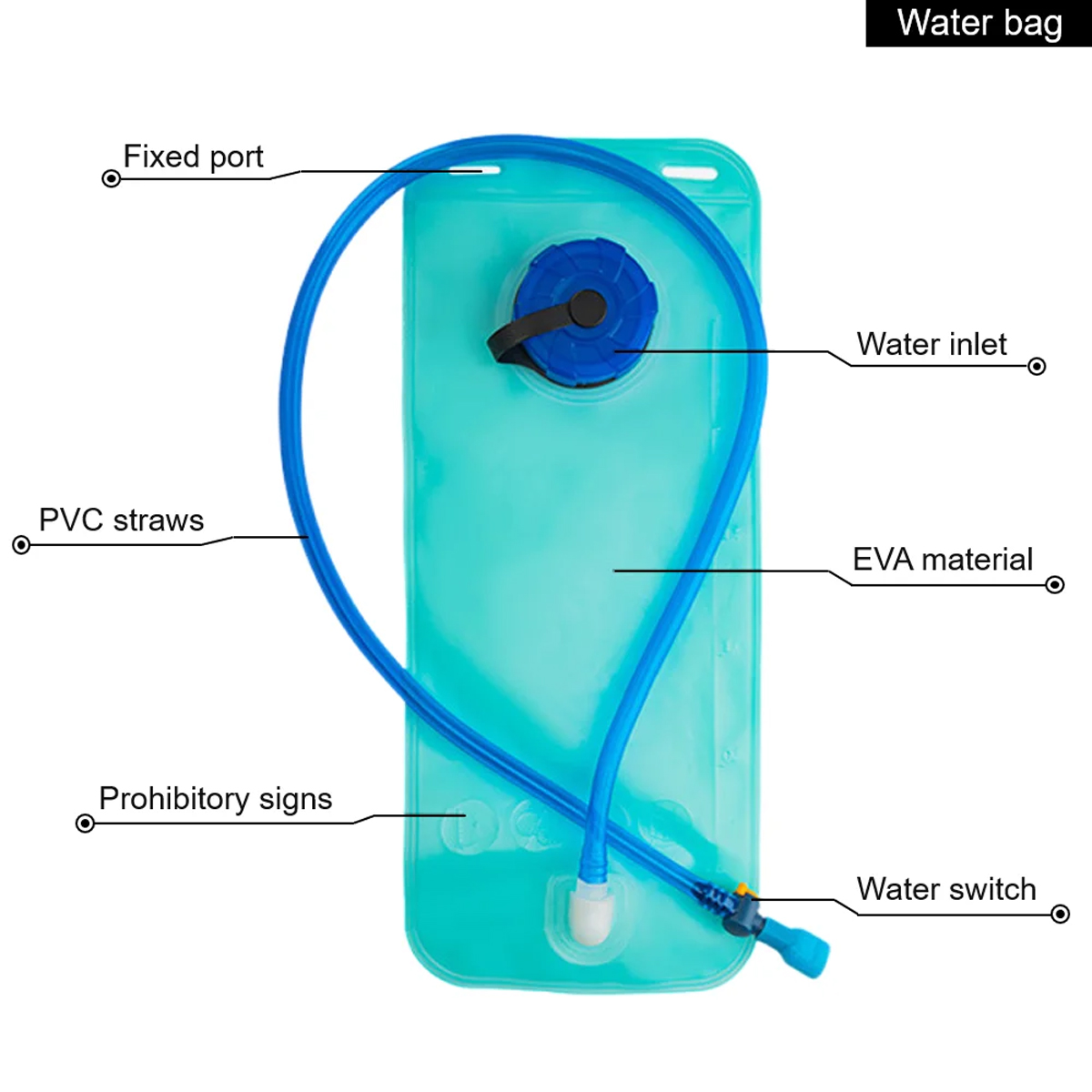 Borsa per idratazione da cicli - Mountain Biking Hydration Pack recensione e prezzo