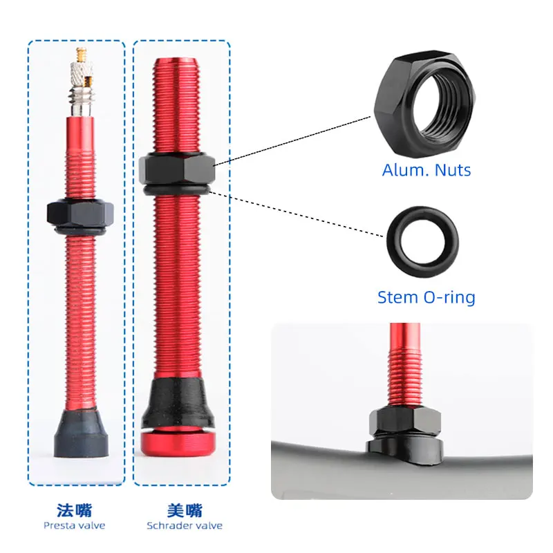 Parti dell'ugello della valvol - Tubeless Valve Core recensione e prezzo