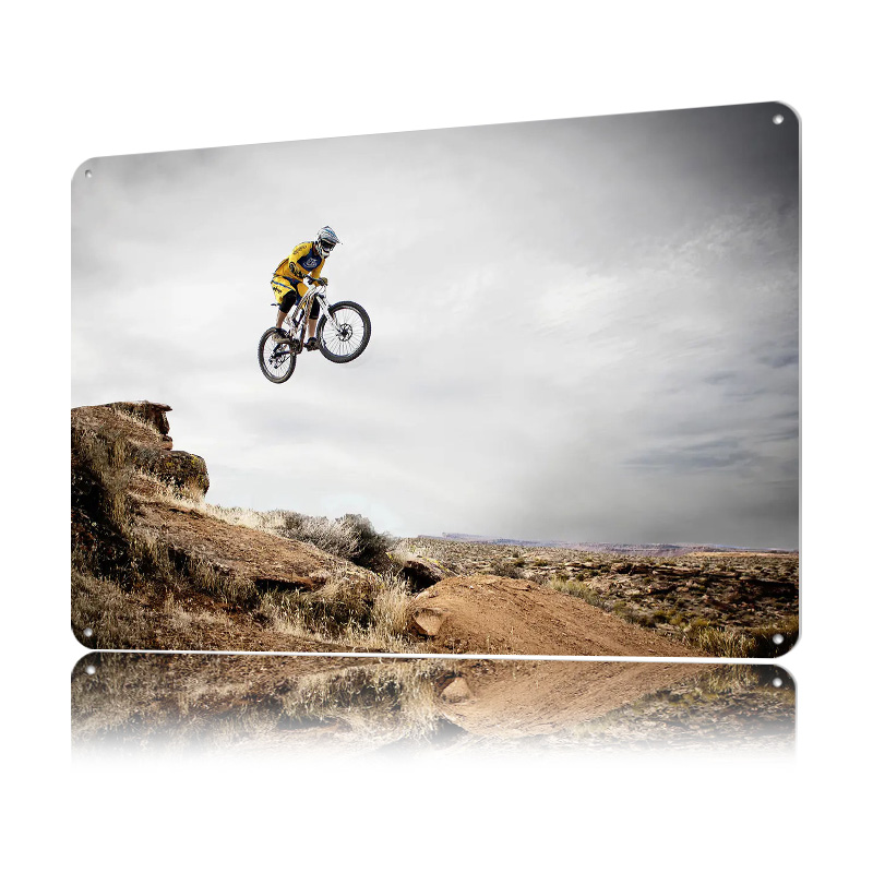 Poster in Latta 3D Leggero a T - Mountain Biking Europe recensione e prezzo