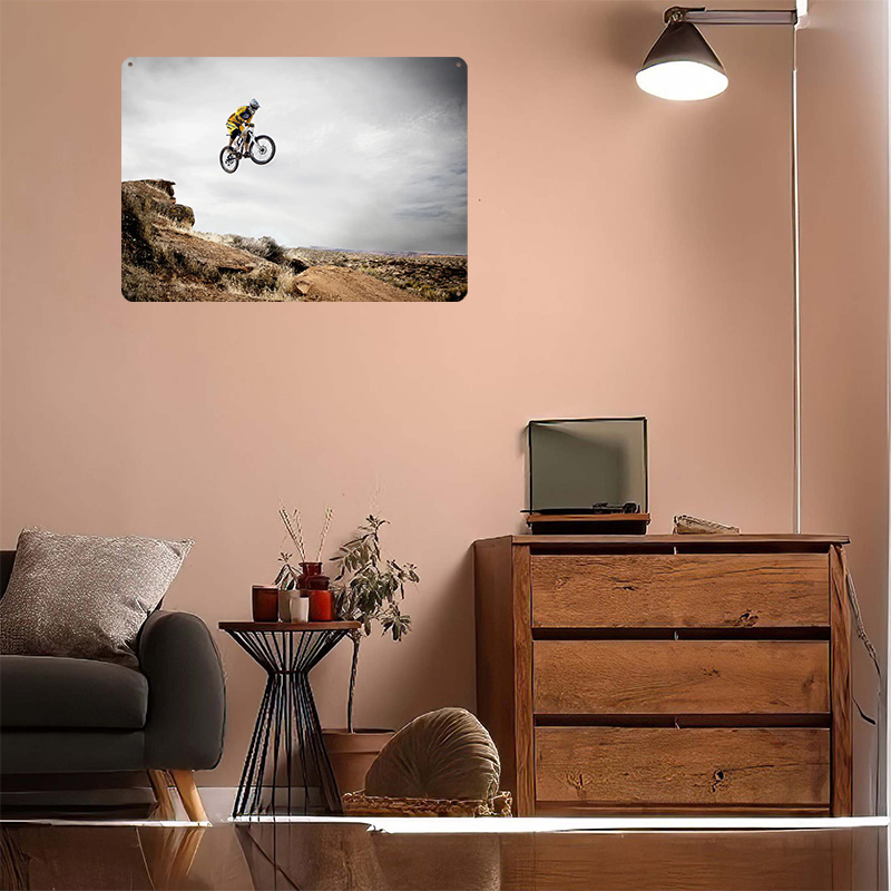 Poster in Latta 3D Leggero a T - Mountain Biking Europe recensione e prezzo