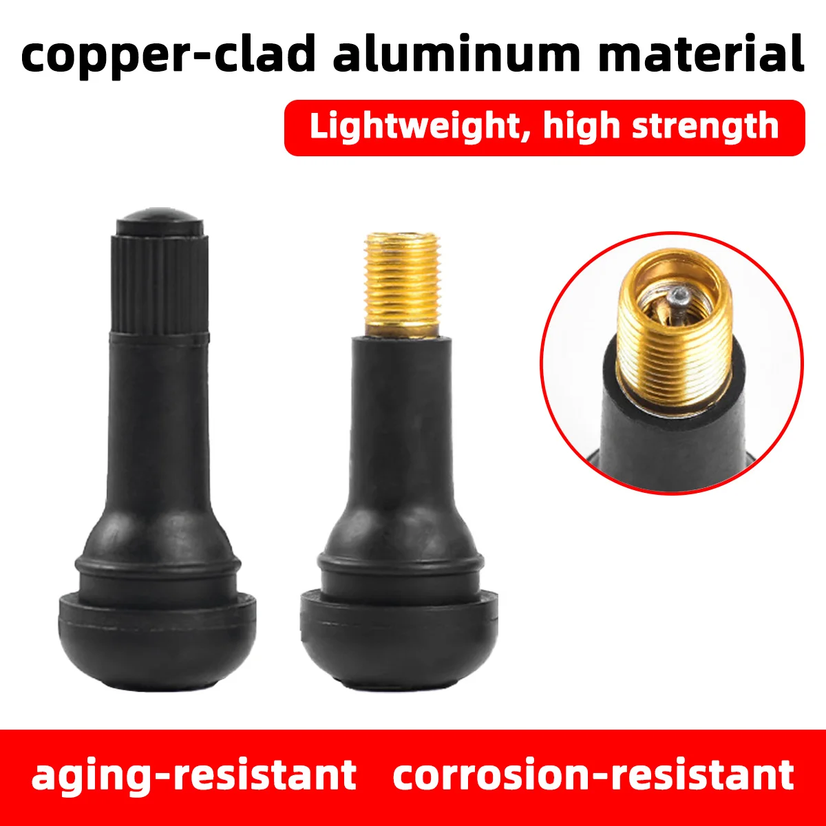 4/10/20/50/100PCS TR413 TR414  - Tubeless Valve Core recensione e prezzo