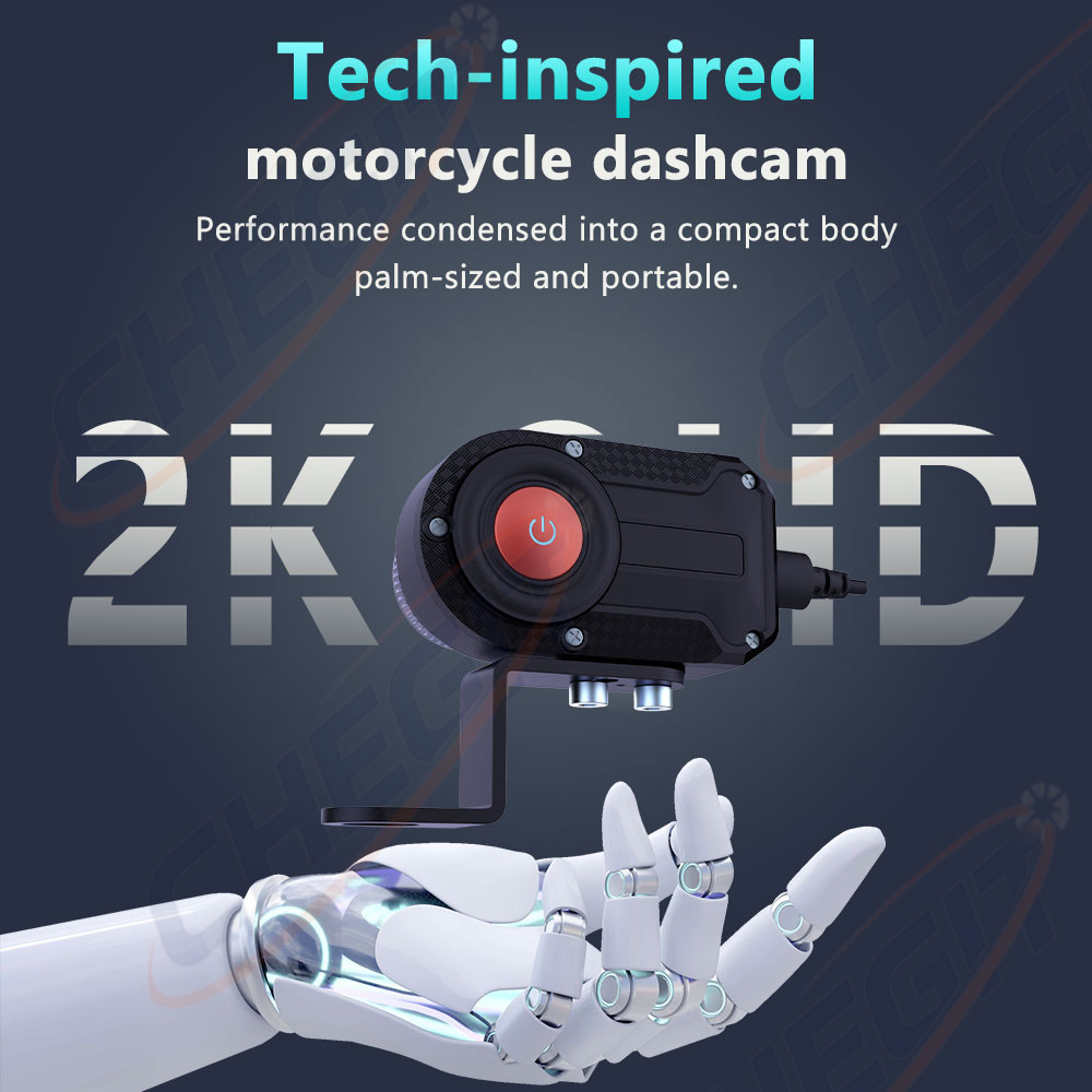 Dash Cam per Moto 2K 30fps, Vi - Mountain Biking Helmet recensione e prezzo